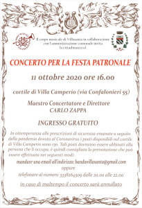 CMV Concerto festa patronale Villasanta