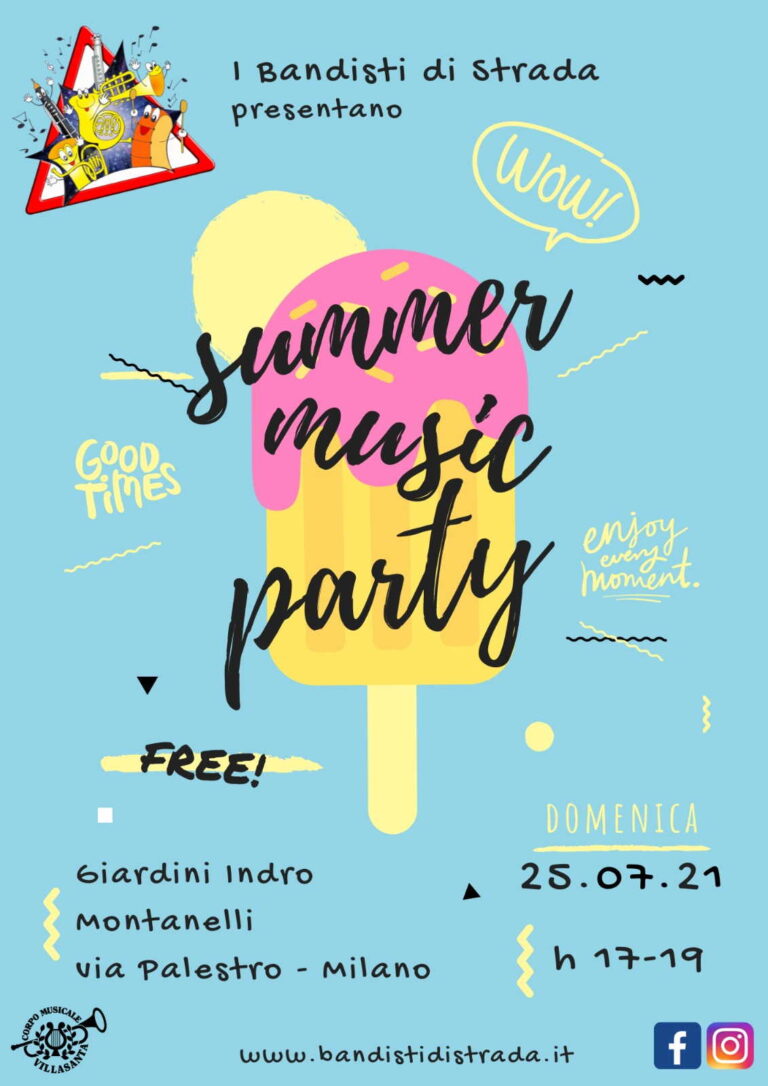 Summer Music Party 2021 Corpo Musicale Villasanta