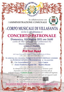 Concerto Patronale 10 ottobre 2021 Villasanta